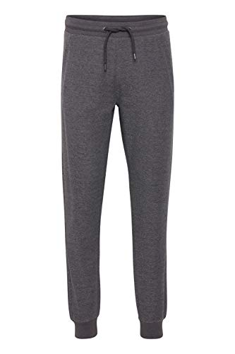 !SOLID Robertson Herren Sweatpants Jogginghose Sporthose mit Kordelzug Regular Fit, Größe:S, Farbe:Dark Grey Melange (1940071) von !SOLID