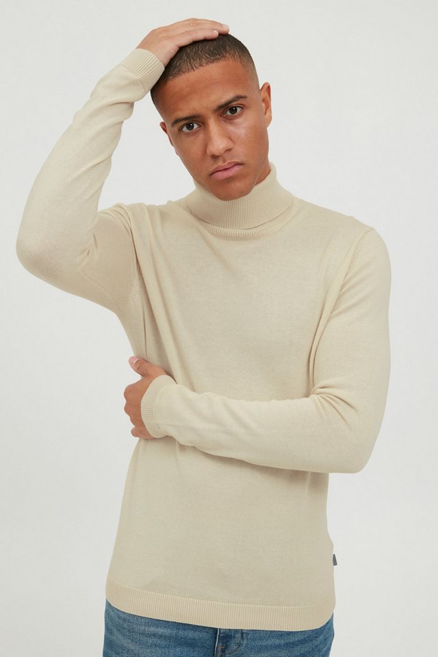 !Solid Rollkragenpullover SDKnit - Draper Roll neck Schlichter Strickpullover mit Rollkragen von !Solid