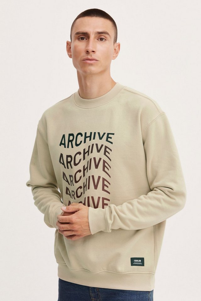 !Solid Rundhalspullover SDDarcio Crew SW 21107289 Modischer Pullover von !Solid