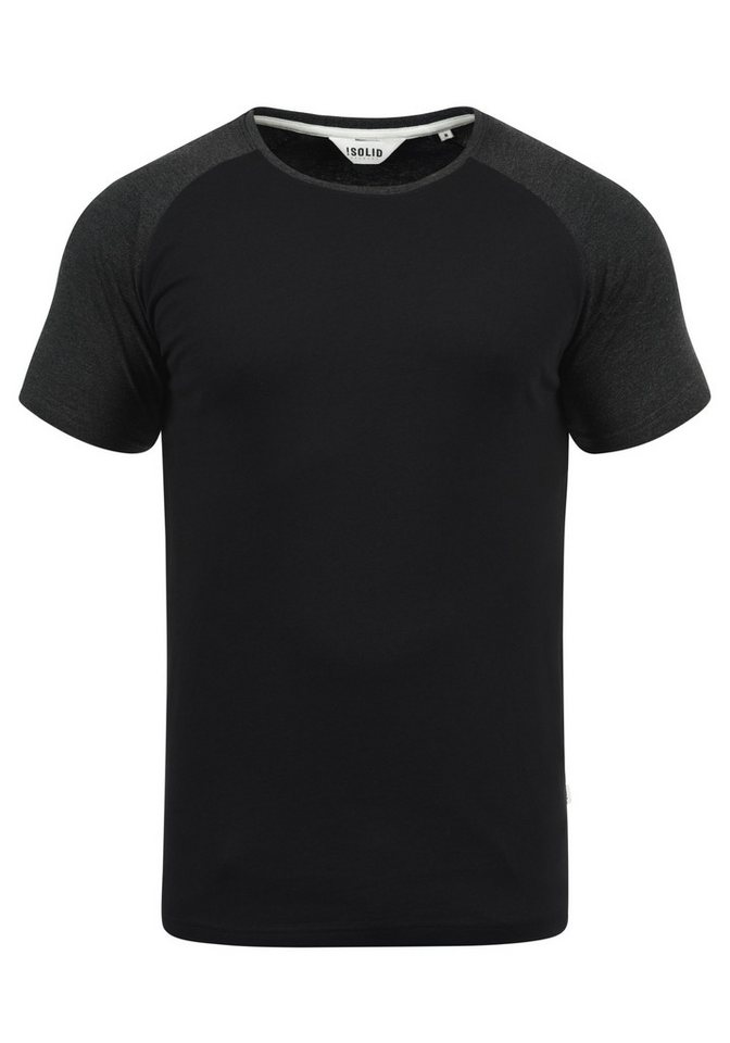 !Solid Rundhalsshirt SDBastian Kurzarmshirt im Baseball-Look von !Solid