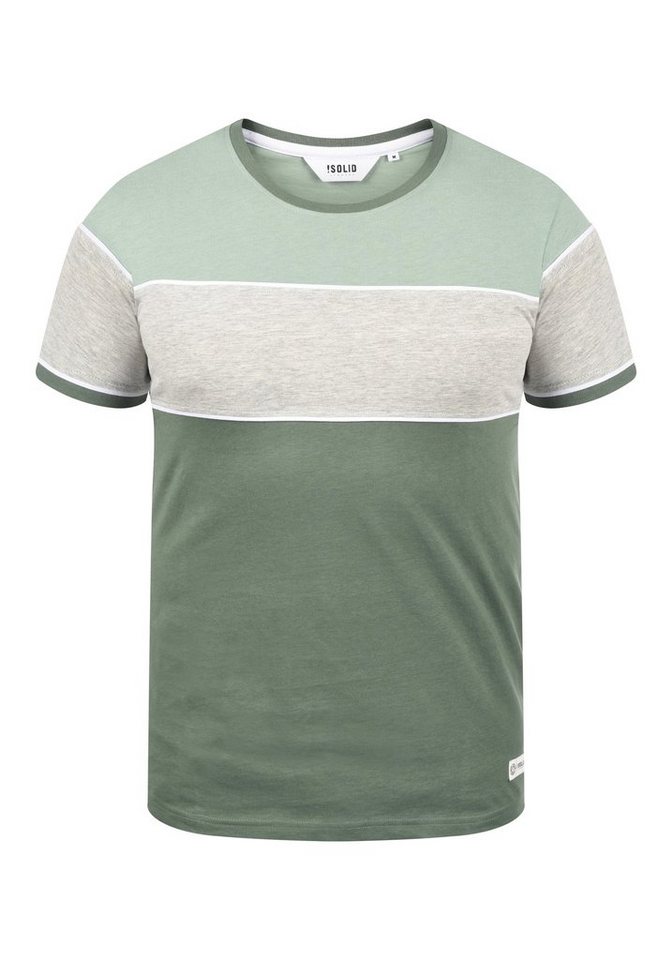!Solid Rundhalsshirt SDCody T-Shirt in Colorblocking-Optik von !Solid