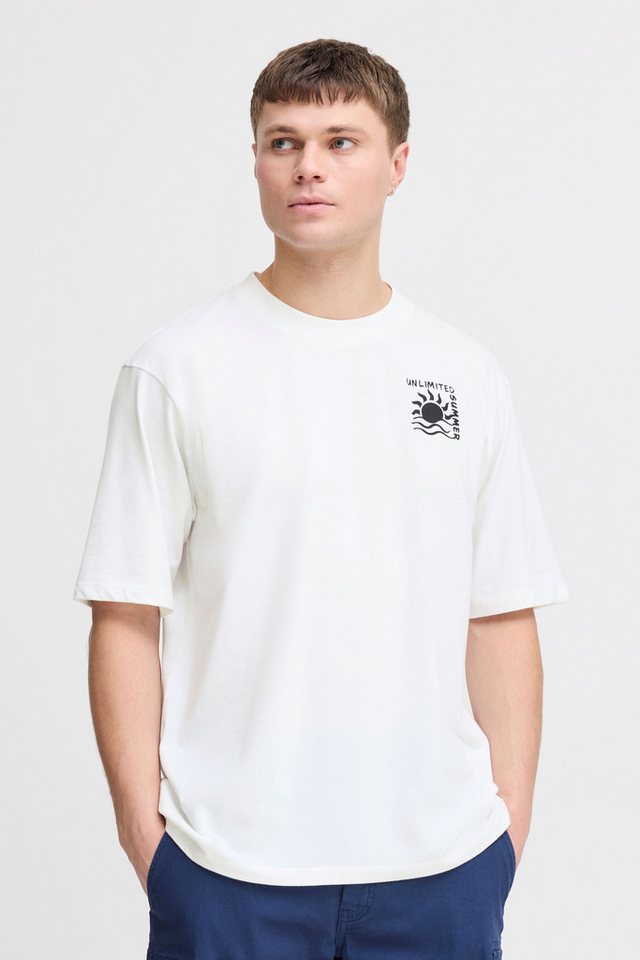 !Solid Rundhalsshirt SDODANIEL modisches T-Shirt mit Backprint von !Solid