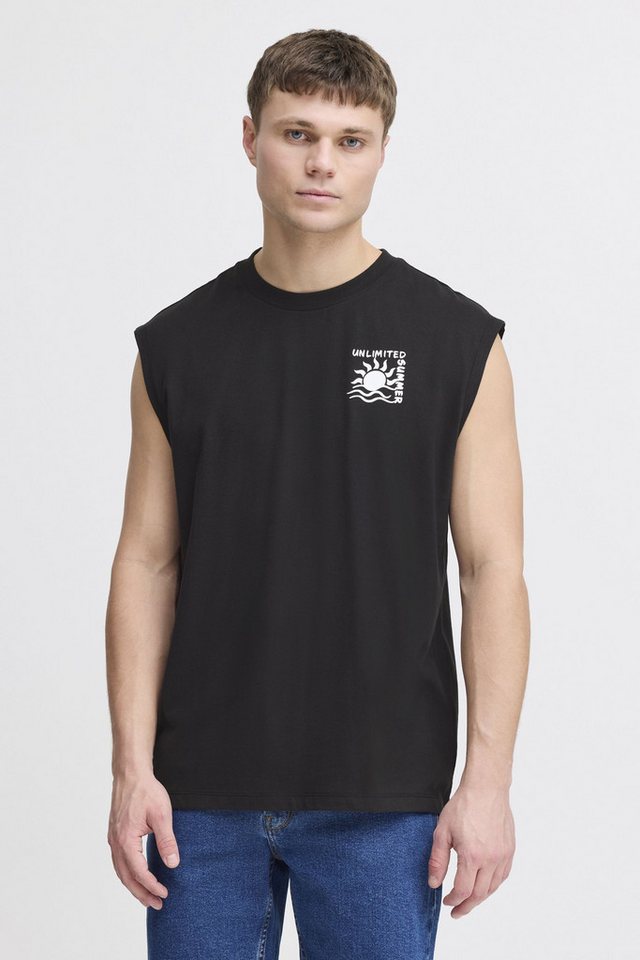 !Solid Rundhalsshirt SDOLAV lässiges Tanktop mit Backprint von !Solid