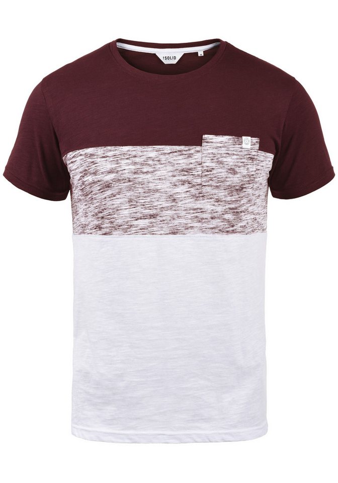!Solid Rundhalsshirt SDSinor T-Shirt mit Color Block von !Solid