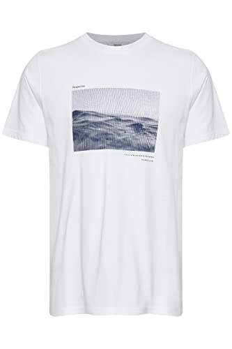 !Solid SDAmadeus SS2 Herren T-Shirt Kurzarm Shirt mit Print mit Rundhalsausschnitt, Größe:XL, Farbe:White (110601) von !Solid