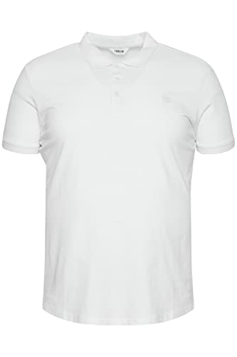 !Solid SDBanjo BT Herren Big & Tall Poloshirt Polohemd T-Shirt mit Polo-Kragen, Größe:4XL, Farbe:White (790001) von !Solid