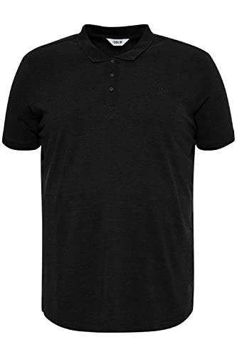 !Solid SDBanjo BT Herren Big & Tall Poloshirt Polohemd T-Shirt mit Polo-Kragen, Größe:5XL, Farbe:Black (799000) von !Solid