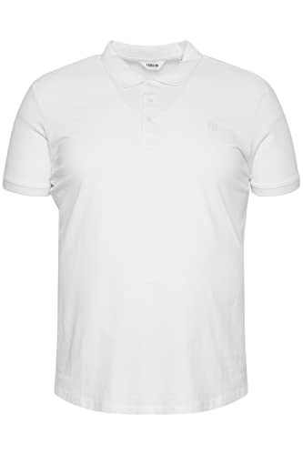 !Solid SDBanjo BT Herren Big & Tall Poloshirt Polohemd T-Shirt mit Polo-Kragen, Größe:6XL, Farbe:White (790001) von !Solid