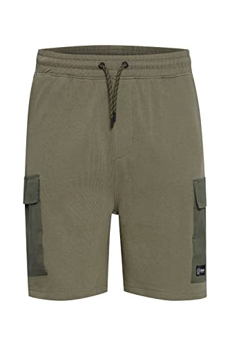 !Solid SDBarett Herren Sweatshorts Kurze Hose Jogginghose mit elastischem Bund und Kordeln Regular Fit aus 100% Baumwolle, Größe:XL, Farbe:Dusty Olive (180515) von !Solid