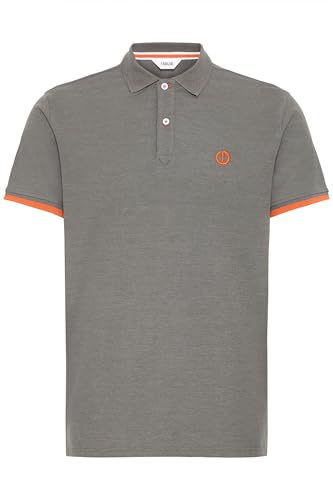 !Solid SDBenjaminPolo Herren Poloshirt Polohemd Shirt mit Polokragen Baumwollmischung Regular fit, Größe:3XL, Farbe:Grey Melange (8236) von !Solid