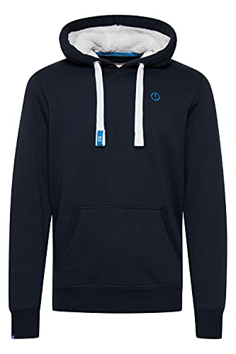 !Solid SDBennHood Herren Kapuzenpullover Pullover Hoodie Sweater mit Teddy-Futter Kängurutasche Kordelzug Baumwollmischung Regular fit, Größe:L, Farbe:Ins Blue P (P1991) von !Solid