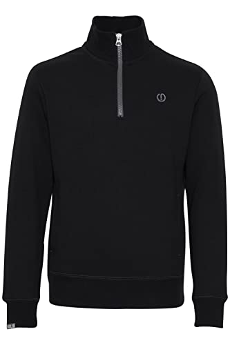 !Solid SDBennTro Ziptroyer Troyer Herren Sweatshirt Pullover Sweater, Größe:S, Farbe:Black (799000) von !Solid