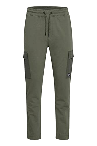 Solid SDBernardo Herren Hose Stoffhose Joggerpants Sweathose mit elastischem Bund und Kordel Regular Fit, Größe:M, Farbe:Dusty Olive (180515) von Solid