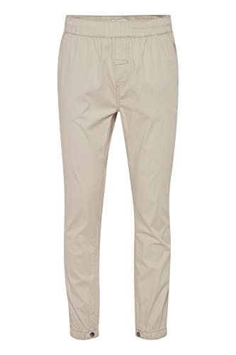 Solid SDBod PA Herren Hose Stoffhose mit Gummizug im Bund aus Baumwolle mit Stretch, Größe:2XL, Farbe:Oatmeal (130401) von Solid