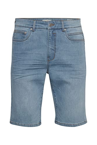 !Solid SDBrent Lt Ryder Hybrid Herren Jeans Shorts Kurze Denim Hose mit Gürtelschlaufen Regular-Fit, Größe:XXL, Farbe:Light Blue Denim (700027) von !Solid