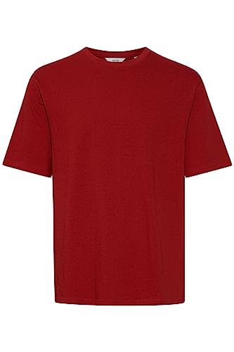 !Solid SDCadel Herren T-Shirt Kurzarm Shirt Basic Hochwertige Baumwoll-Qualität Rundhalsausschnitt Überschnittene Schultern Oversize Fit, Größe:3XL, Farbe:Scarlet Sage (191559) von !Solid