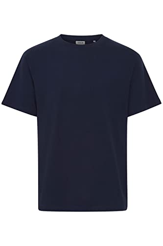!Solid SDCadel Herren T-Shirt Kurzarm Shirt Basic Hochwertige Baumwoll-Qualität Rundhalsausschnitt Überschnittene Schultern Oversize Fit, Größe:L, Farbe:Insignia Blue (194010) von !Solid