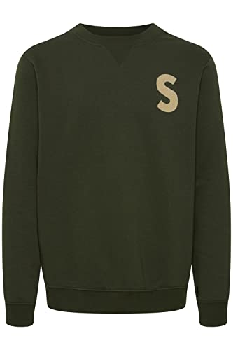 !Solid SDCael Herren Sweatshirt Pullover Pulli mit Rundhalsausschnitt O-Neck mit Flock Print, Größe:2XL, Farbe:Rosin (190509) von !Solid