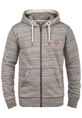 !Solid SDCraig Herren Sweatjacke Kapuzenjacke Hoodie mit Kapuze Kordelzug Reißverschluss Kängurutasche Baumwollmischung Regular fit, Größe:XXL, Farbe:Coffee Bean (5973) von !Solid