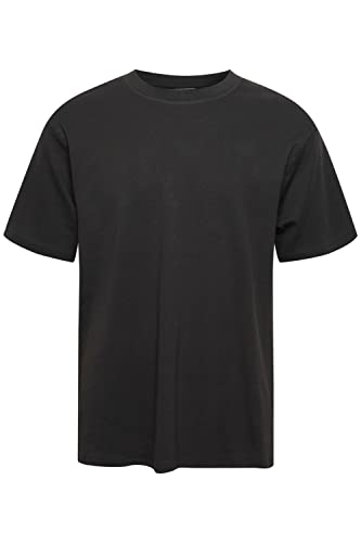 !Solid SDDanton Herren T-Shirt Kurzarm Shirt Basic Hochwertige Baumwoll-Qualität Rundhalsausschnitt Überschnittene Schultern Oversize Fit, Größe:2XL, Farbe:True Black (194008) von !Solid