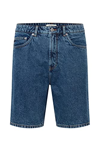 !Solid SDElmo Herren Jeans Shorts Kurze Denim Hose Owen Straight Fit 100% Baumwolle, Größe:3XL, Farbe:Middle Blue Denim (700029) von !Solid