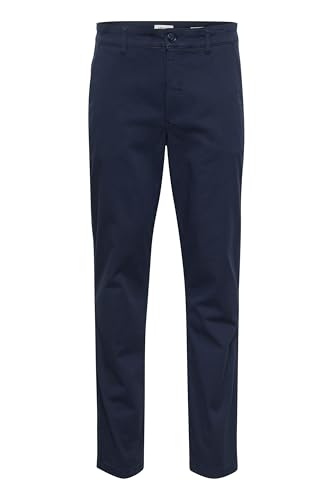 !Solid SDErico Herren Chinohose Stoffhose Hose mit Eingrifftaschen Gürtelschlaufen leicht elastisch Baumwollmischung Regular fit, Größe:W36/32, Farbe:Insignia Blue (194010) von !Solid