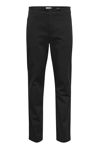 !Solid SDErico Herren Chinohose Stoffhose Hose mit Eingrifftaschen Gürtelschlaufen leicht elastisch Baumwollmischung Regular fit, Größe:W38/32, Farbe:True Black (194008) von !Solid