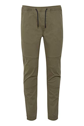 !Solid SDHenako Herren Chino Hose Stoffhose mit Stretch und elastischer Beinabschluss, Größe:2XL, Farbe:Dusty Olive (180515) von !Solid