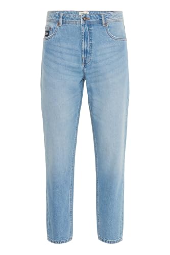 !Solid SDHoff Herren Jeanshose Denim Jeans mit Eingrifftaschen Gürtelschlaufen 100% Baumwolle Regular fit, Größe:W32/32, Farbe:Light Blue Denim (700027) von !Solid