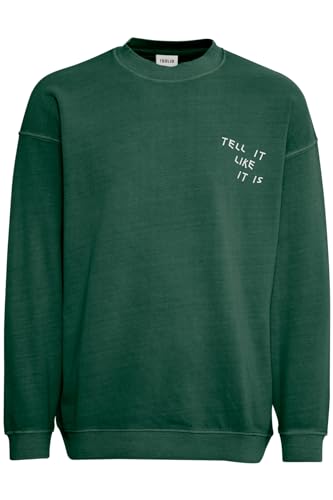 !Solid SDIngvor Herren Sweatshirt Pullover Sweater Rundhals 100% Baumwolle Regular fit, Größe:M, Farbe:Garden Topiary (185913) von !Solid