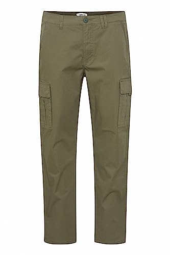 Solid SDJimmi-Jim Light Cargo PA Herren Cargohose Lange Hose aus Baumwolle mit Stretch-Anteil Regular-Fit, Größe:W34/32, Farbe:Deep Lichen Green (180312) von !Solid