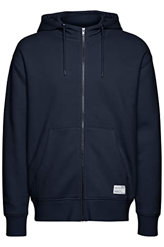!Solid SDLenz Zipper Herren Sweatjacke Cardigan Jacke Hoodie mit Kapuze und Taschen Oversize, Größe:S, Farbe:Insignia Blue (194010) von !Solid
