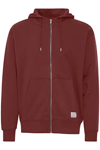 !Solid SDLenz Zipper Herren Sweatjacke Cardigan Jacke Hoodie mit Kapuze und Taschen Oversize, Größe:S, Farbe:Port (191525) von !Solid