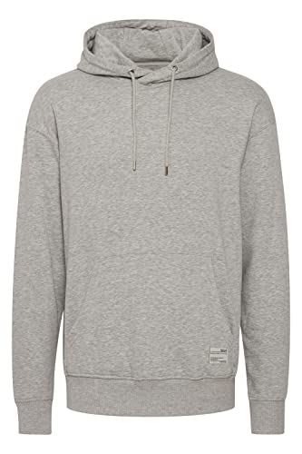 !Solid SDMason Herren Sweatshirt Kapuzenpullover Hoodie Pullover mit Kapuze und Känguru Tasche Oversize, Größe:L, Farbe:Light Grey Melange (1541011) von !Solid