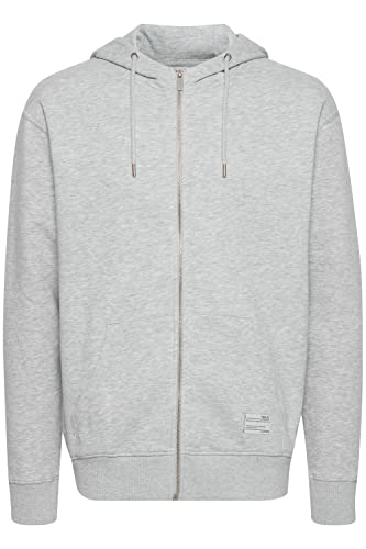 !Solid SDMason Zipper SW Herren Sweatjacke Kapuzenjacke Hoodie mit Kapuze, Größe:L, Farbe:Light Grey Melange (1541011) von !Solid