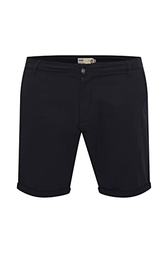!Solid SDMontijo BT Herren Chino Shorts Bermuda Kurze Hose mit Gürtelschlaufen Stretch-Anteil Regular Fit, Größe:3XL, Farbe:Black (799000) von !Solid