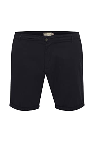 !Solid SDMontijo BT Herren Chino Shorts Bermuda Kurze Hose mit Gürtelschlaufen Stretch-Anteil Regular Fit, Größe:4XL, Farbe:Black (799000) von !Solid