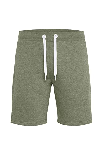 !Solid SDOliver Herren Sweatshorts Kurze Hose Jogginghose mit Kordelzug Regular Fit, Größe:L, Farbe:Climbing Ivy Melange (1903071) von !Solid