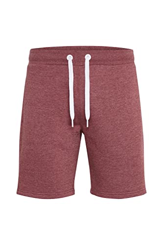 !Solid SDOliver Herren Sweatshorts Kurze Hose Jogginghose mit Kordelzug Regular Fit, Größe:L, Farbe:Wine Red Melange (1915261) von !Solid