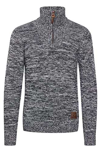 !Solid SDPhilostrate Herren Strickpullover Troyer Grobstrick Pullover mit Troyerkragen 100% Baumwolle Regular fit, Größe:S, Farbe:Insignia Blue (1991) von !Solid