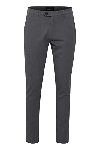 Solid SDTOFred Herren Hose Stoffhose Lange Hose mit Stretch Slim Fit, Größe:34/32, Farbe:MED Grey M (798254) von Solid