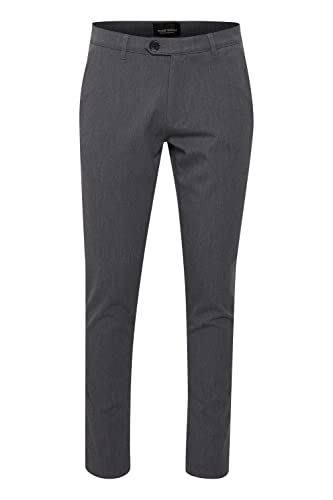 Solid SDTOFred Herren Hose Stoffhose Lange Hose mit Stretch Slim Fit, Größe:36/32, Farbe:MED Grey M (798254) von Solid
