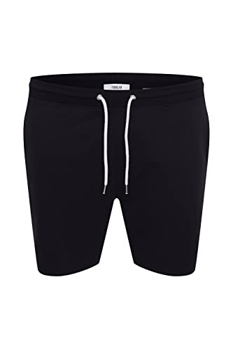 !Solid SDTamp BT Herren Big & Tall Sweatshorts Kurze Hose Jogginghose elastischer Bund mit Kordeln Regular Fit, Größe:4XL, Farbe:Black (799000) von !Solid