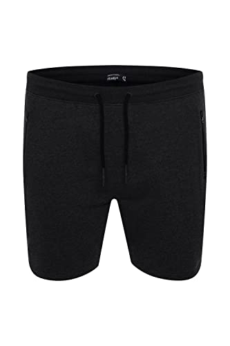 !Solid SDTaras BT Herren Big & Tall Sweatshorts Kurze Hose Jogginghose elastischer Bund mit Kordeln Regular Fit, Größe:4XL, Farbe:Black (799000) von !Solid