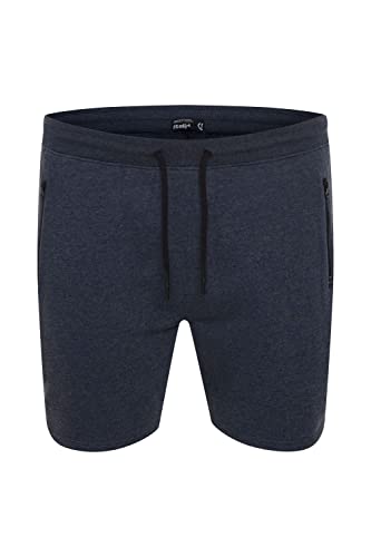 !Solid SDTaras BT Herren Big & Tall Sweatshorts Kurze Hose Jogginghose elastischer Bund mit Kordeln Regular Fit, Größe:4XL, Farbe:INS BL Mel (7989915) von !Solid