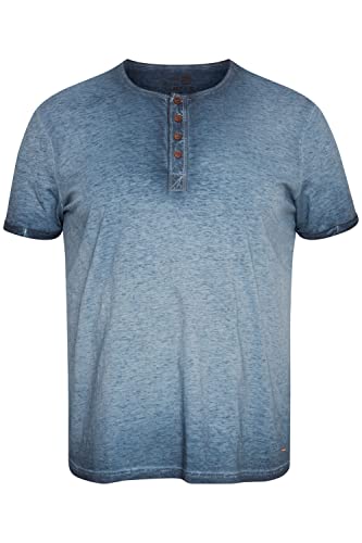 !Solid SDTihn BT Shirt Herren Big & Tall Print T-Shirt mit Aufdruck Große Größen bis 6XL mit Grandad Ausschnitt, Größe:5XL, Farbe:Insignia B (791991) von !Solid