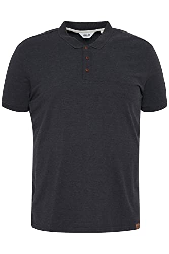 !Solid SDTrip BT Herren Big & Tall Poloshirt Polohemd T-Shirt mit Polo-Kragen, Größe:4XL, Farbe:DAR Grey M (798288) von !Solid