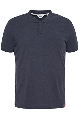 !Solid SDTrip BT Herren Big & Tall Poloshirt Polohemd T-Shirt mit Polo-Kragen, Größe:4XL, Farbe:INS BL Mel (7989915) von !Solid