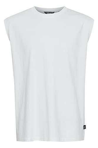 !Solid SDVicente Herren Tank Top mit Rundhals-Ausschnitt aus 100% Baumwolle, Größe:L, Farbe:White (110601) von !Solid