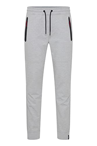 !Solid SDVinh Herren Sweatpants Jogginghose Sporthose mit Kordeln gestreift Regular Fit, Größe:2XL, Farbe:Light Grey Melange (1541011) von !Solid